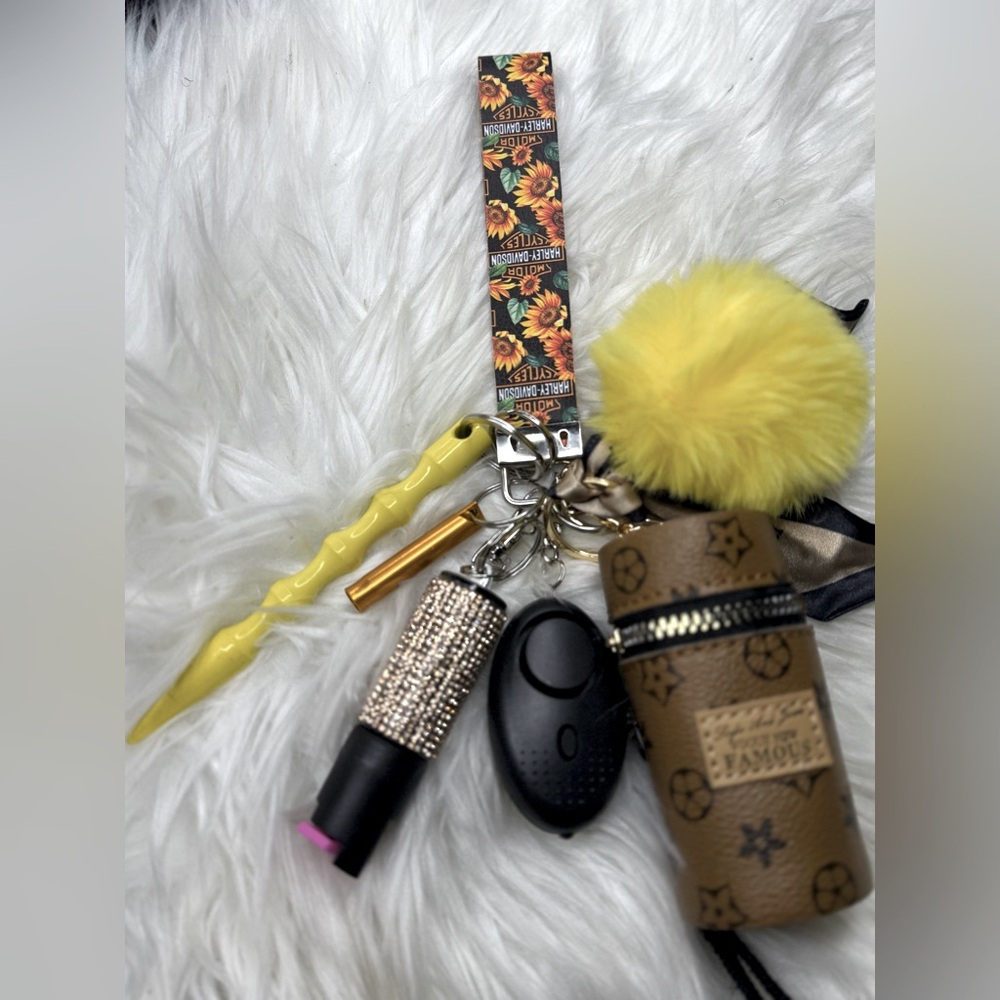 Harley Davison & Sunflower Set